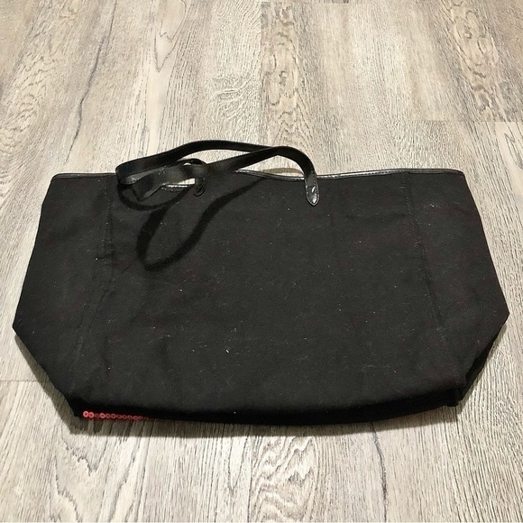 Victoria's Secret Tote Bag Bling Stripe Sequin Black Friday Limited Edition - Picture 4 of 5